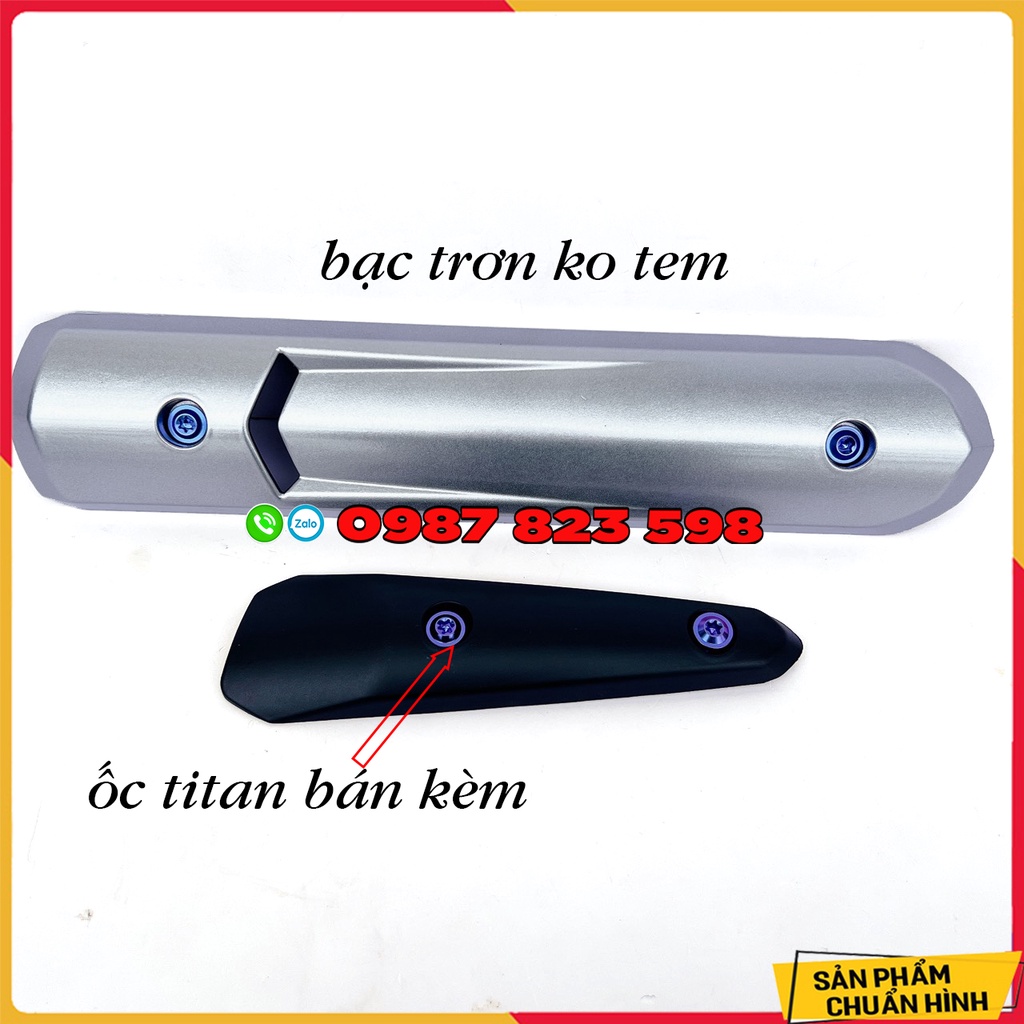 Ốp pô Spark Màu Đen Nhám , Bạc Trơn không tem