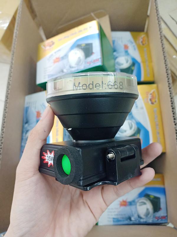 [HOT] Đèn pin đội đầu led siêu sáng KL668 (đèn pin thợ lặn sau 50m không sợ gi nước)