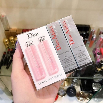 Set 2 Son Dưỡng Môi Dior 001, 004 Full Size