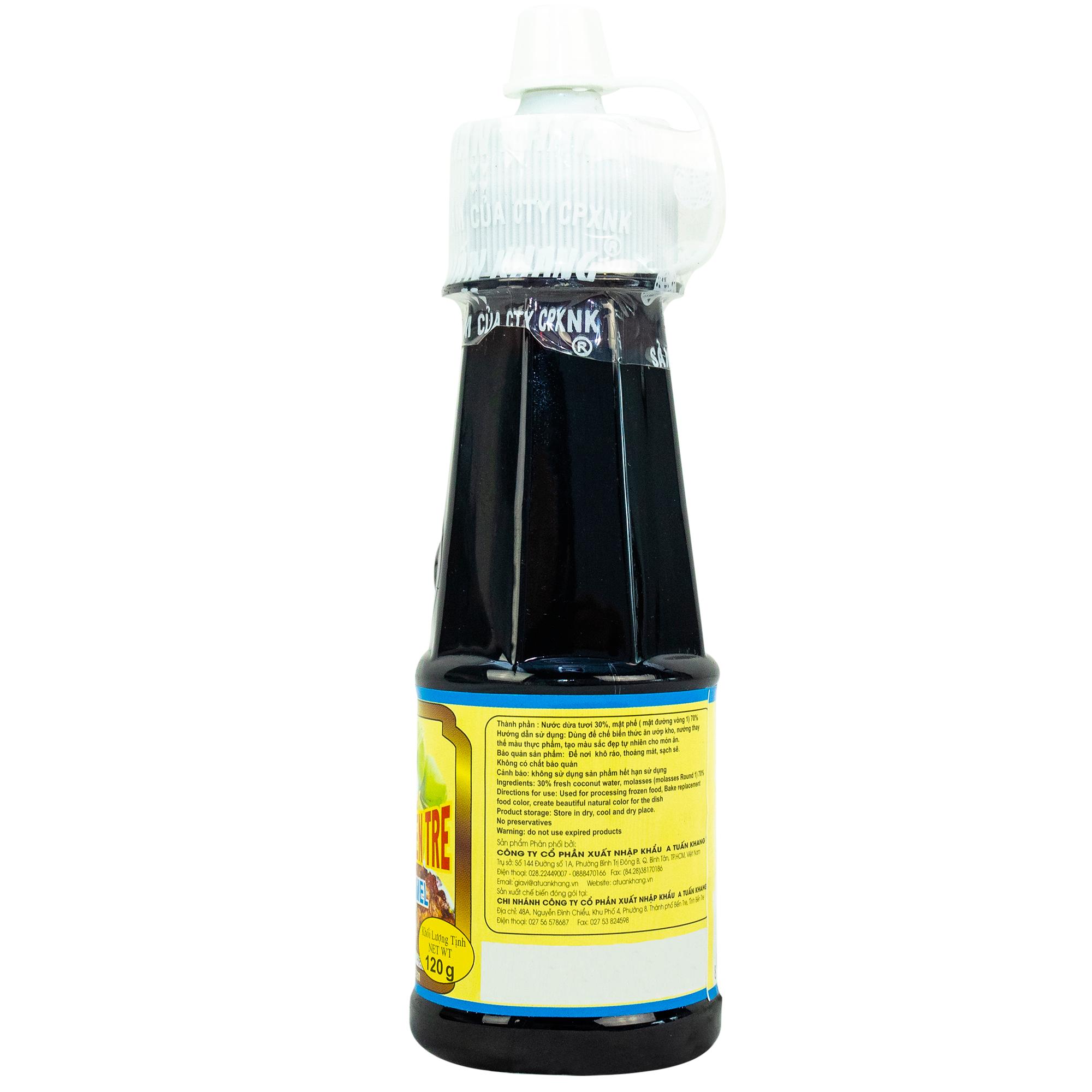 Nước màu dừa(nước hàng dừa) kho cá thịt Bến Tre 120g
