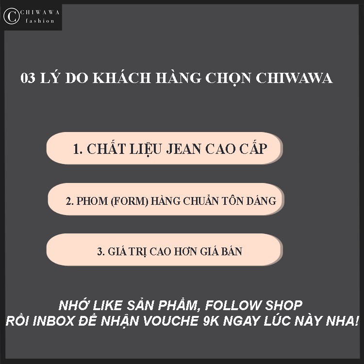 [HCM]Quần Jean Nam Đúng Chất Nam Thần Ctr101