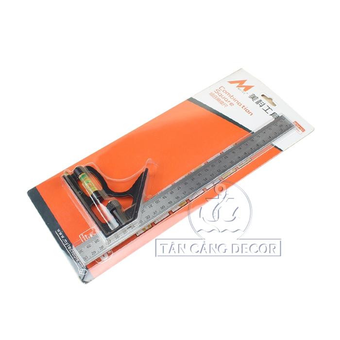 Thước chạy góc nivo cao cấp
