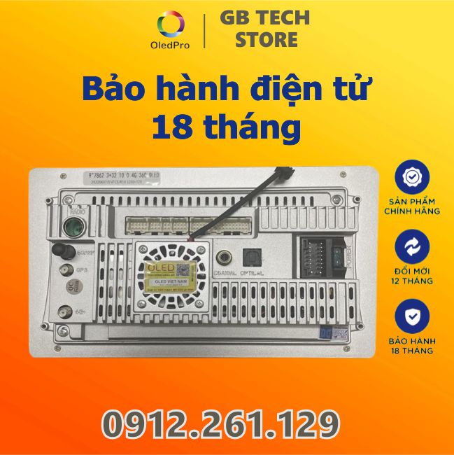 Màn Hình Android OLED PRO A3 New ram 2gb-rom 32gb chips 4 nhan manh mẽ