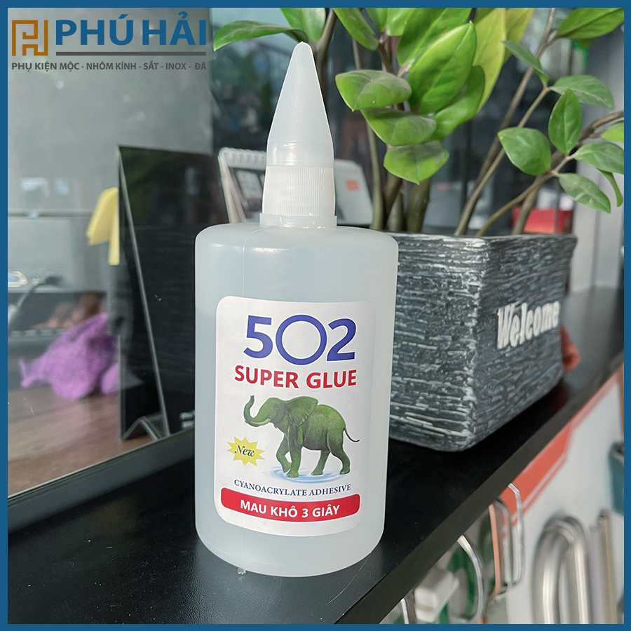 Keo 502 super glue phú hải