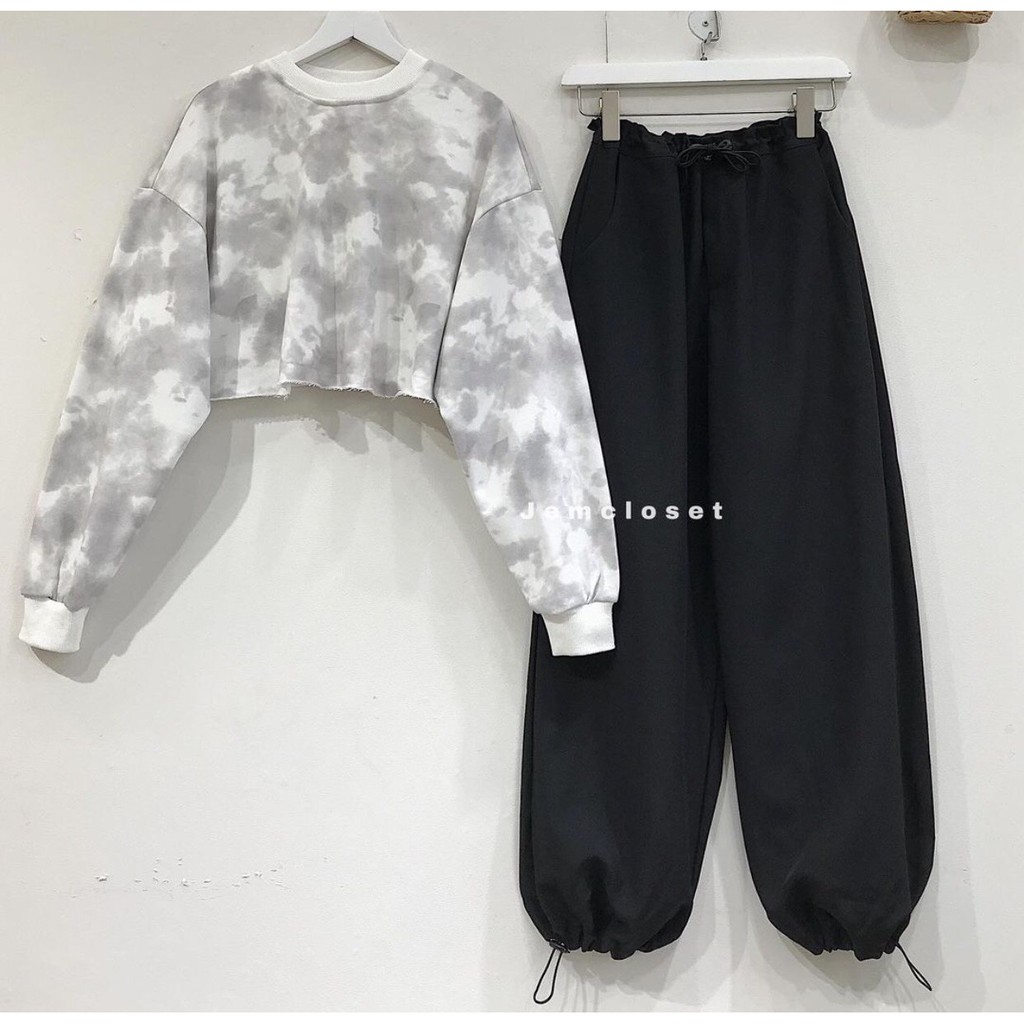 Quần jogger rút dây