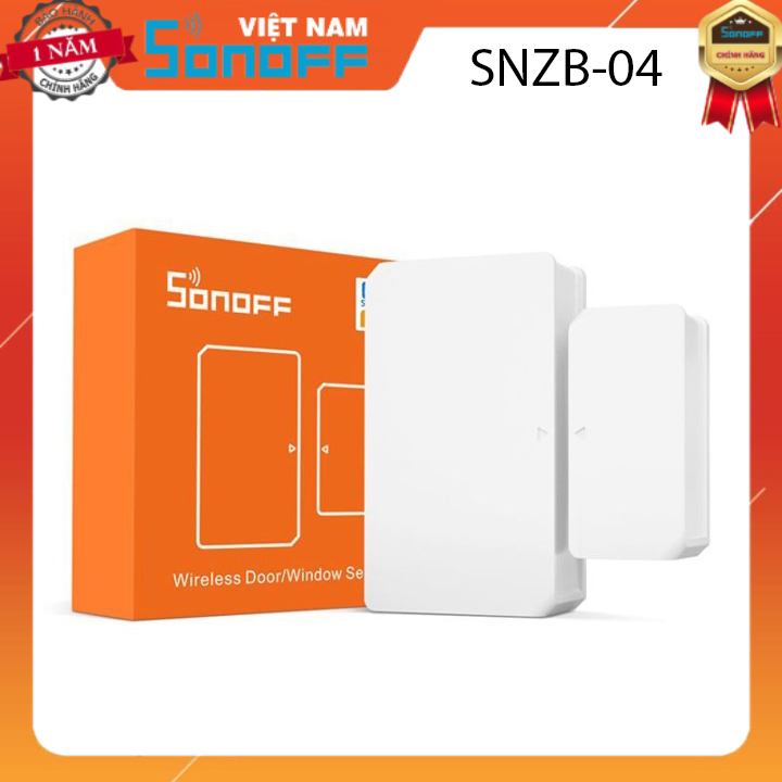 Thiết bị báo động cảm biến gắn cửa không dây sonoff zigbee - snzb04