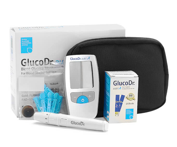 Máy đo đường huyết Gluco Dr Auto AGM 4000 (Trắng)