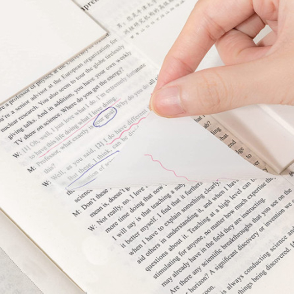 50 giấy note trong suốt tiện dụng , Bộ 50 giấy note ghi chú , Giấy note trong suốt chống thấm nước tiện lợi sáng tạo , Giấy note trong suốt ghi chú đơn giản tự dính , Bộ 50 tờ giấy note công việc chống nước , Phát Huy Hoàng