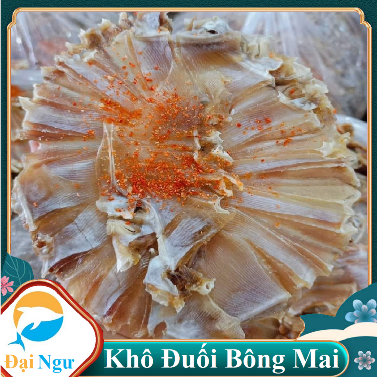 500GR  KHÔ CÁ ĐUỐI BÔNG GIỐNG Y HÌNH--Đại Ngư