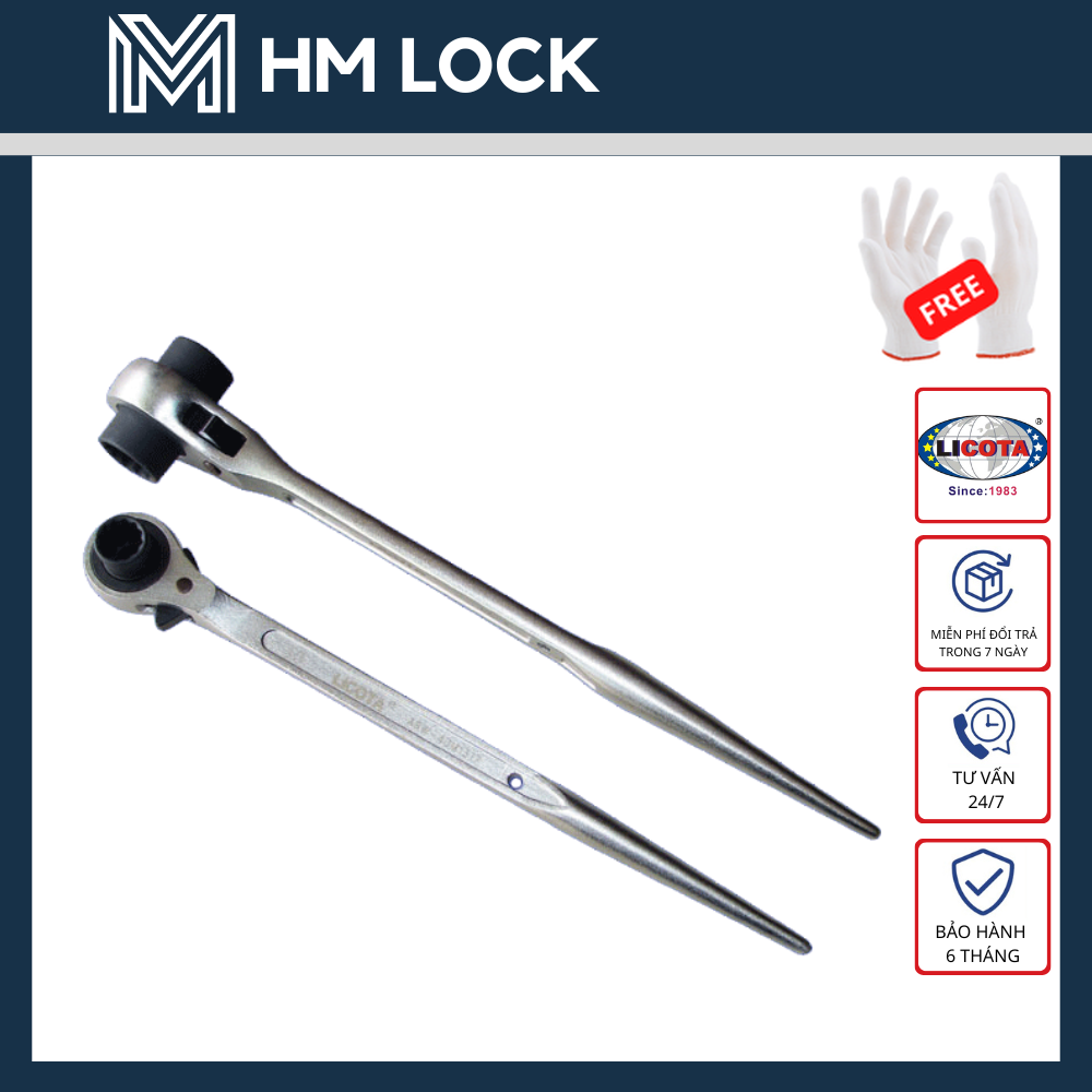 CẦN MỞ TUÝP ĐUÔI CHUỘT LICOTA - ĐỦ SIZE LỰA CHỌN - THÉP CR-V SIÊU CỨNG - QUÝ KHÁCH LIÊN HỆ SHOP NẾU SIZE HẾT HÀNG - HM LOCK