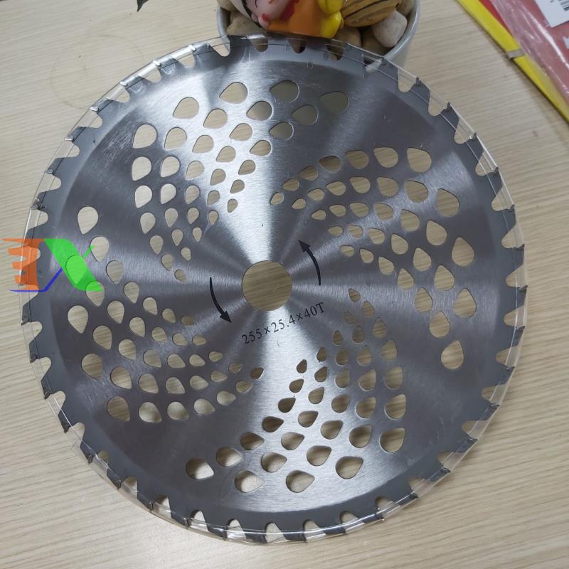 Lưỡi dao máy cắt cỏ tròn 25540T, Lưỡi phát cỏ tròn cho máy cắt cỏ chạy xăng