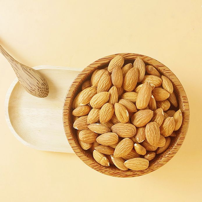 Hạnh nhân tách vỏ (1KG) (Combo 2 phần 500g) - Hạnh nhân rang sấy mộc - BeeNut