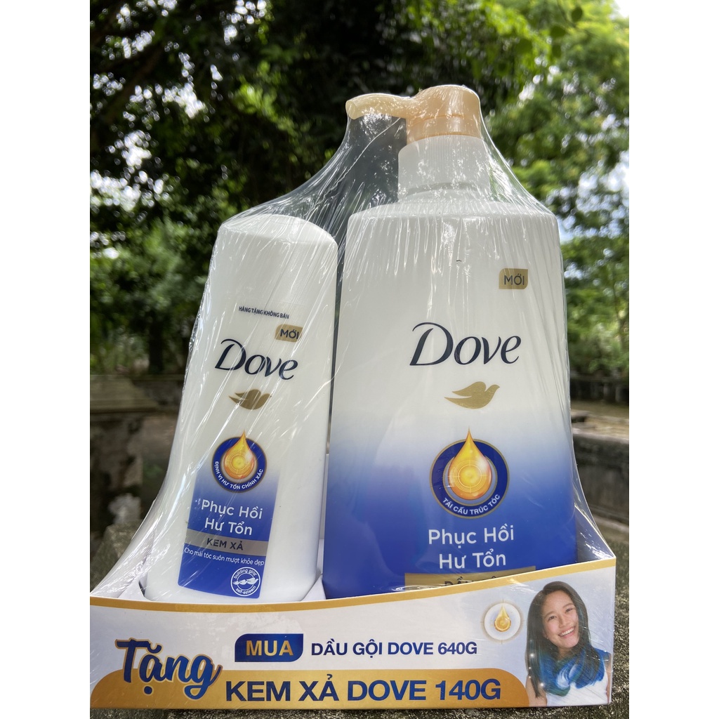 Dầu gội xả Dove phục hồi hư tổn
