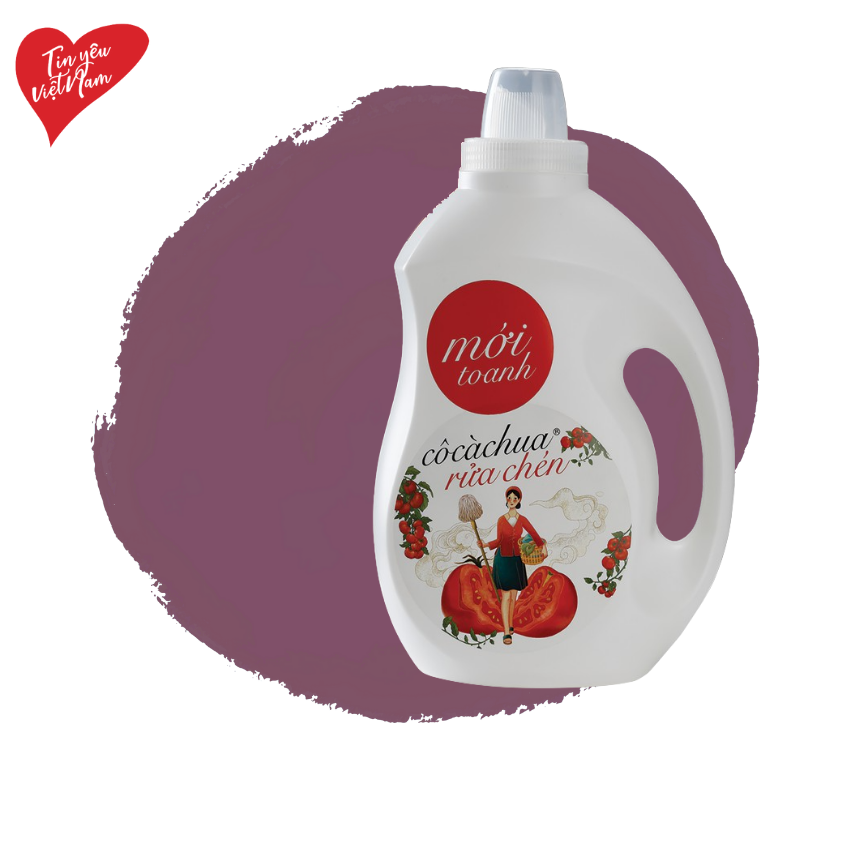 Nước rửa chén sinh học lành tính từ cà chua, 2L