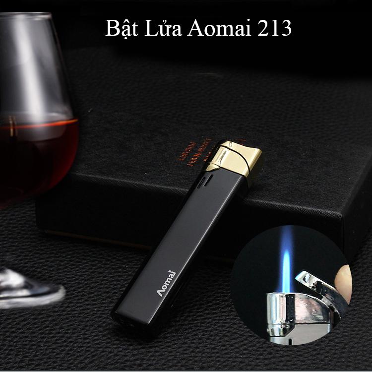 Bật Lửa Gas Khò Cao Cấp Aomai 213 ( 5 màu tùy chọn )