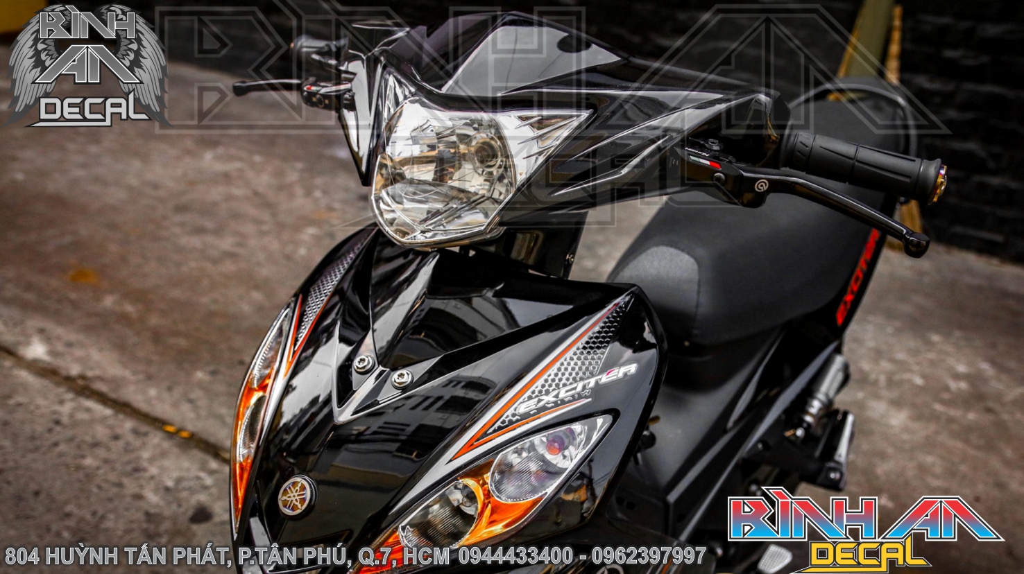 tem rời EXCITER 2010 - Đen