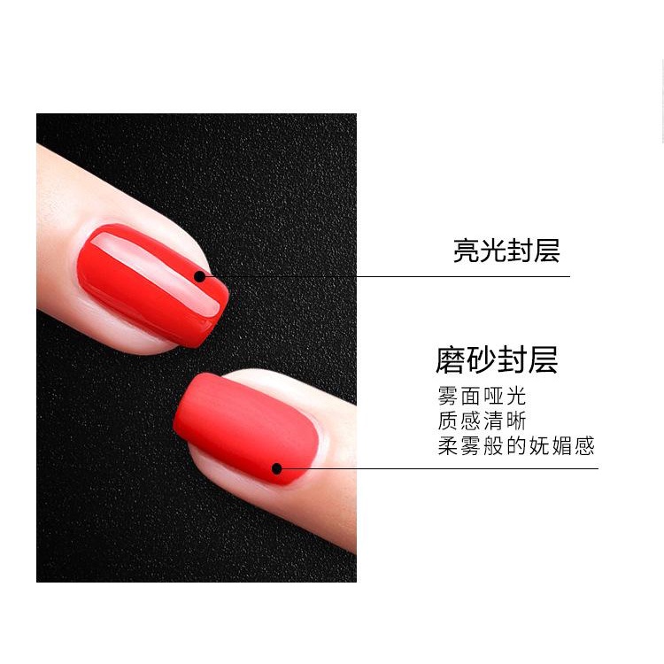 Sơn gel AS sơn bóng lì (Matte top coat) nhập xịn