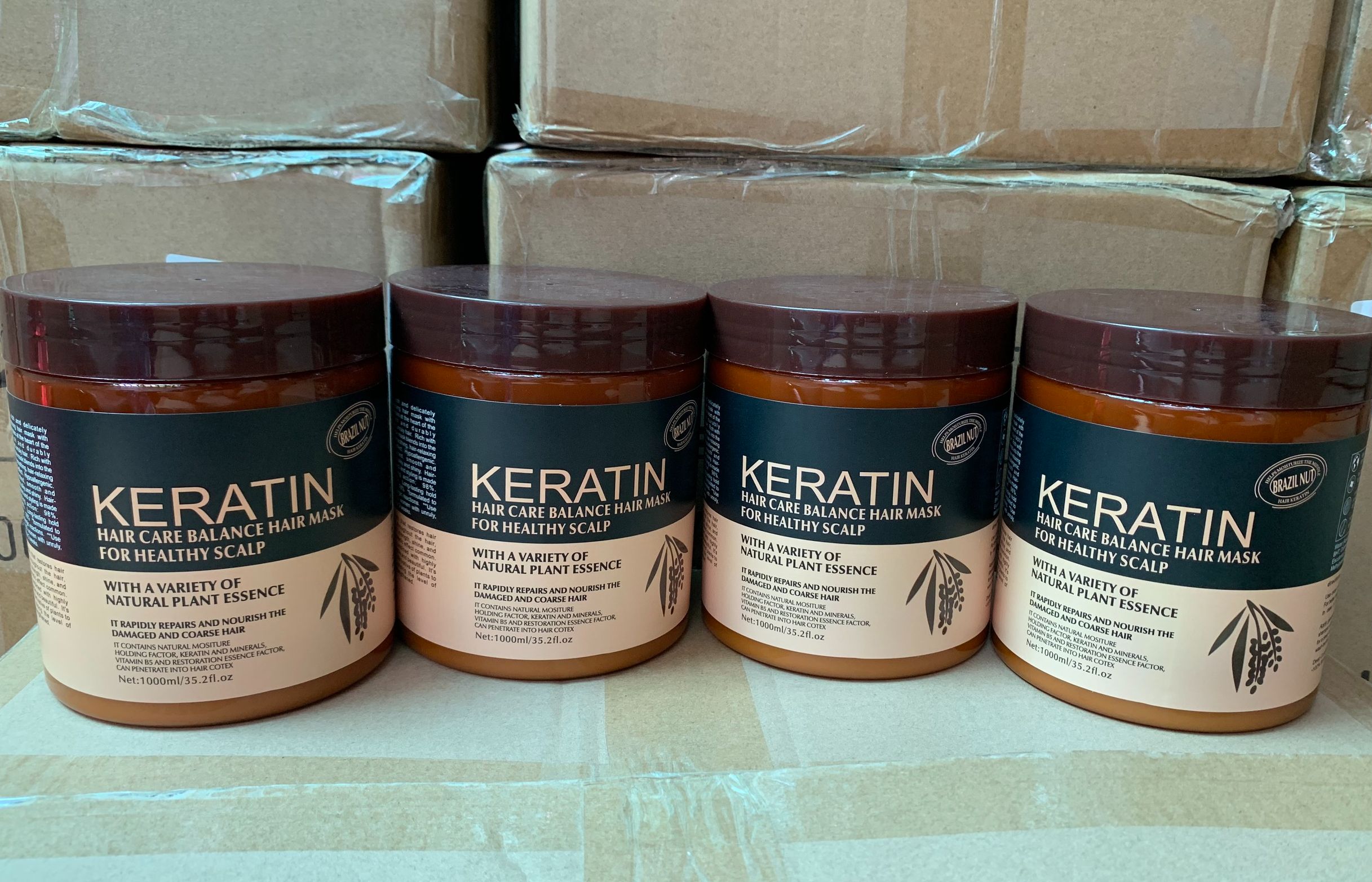 Hấp Dầu Keratin Brazil Nut 1000ml Chăm Sóc Và Dưỡng Ẩm Tóc
