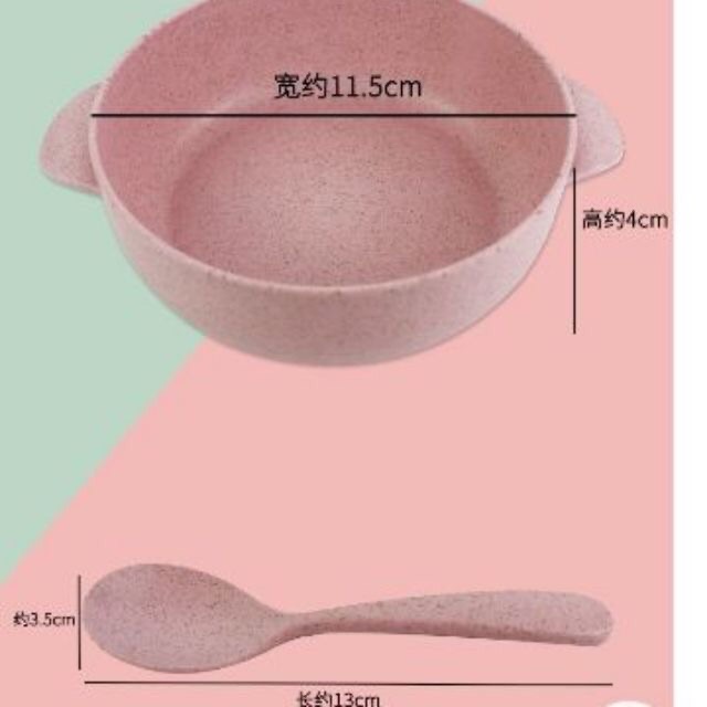 Bát ăn dặm bằng lúa mạch cho bé
