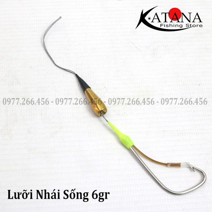 Lưỡi móc mồi mềm Ar15 - Lưỡi Nhái Sống Thủ Công