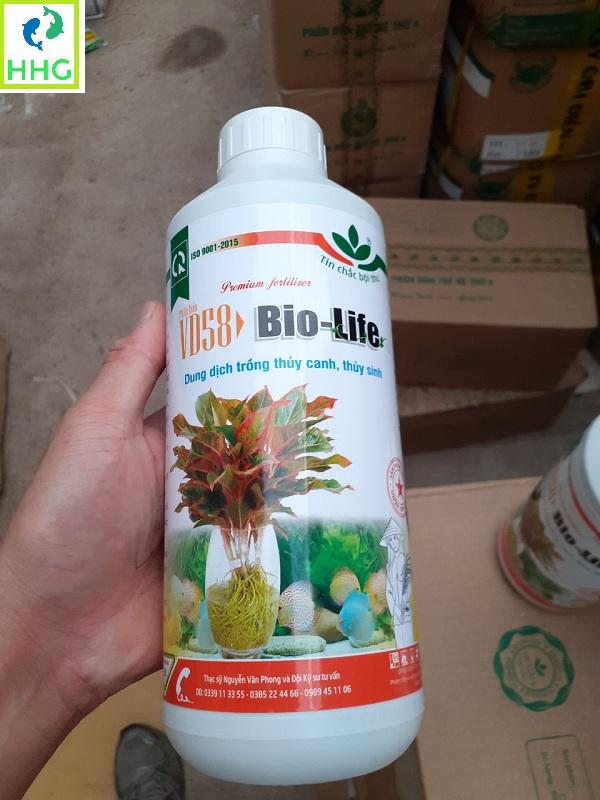 DUNG DỊCH TRỒNG THỦY CANH, THỦY SINH BIO-LIFE 1000ML