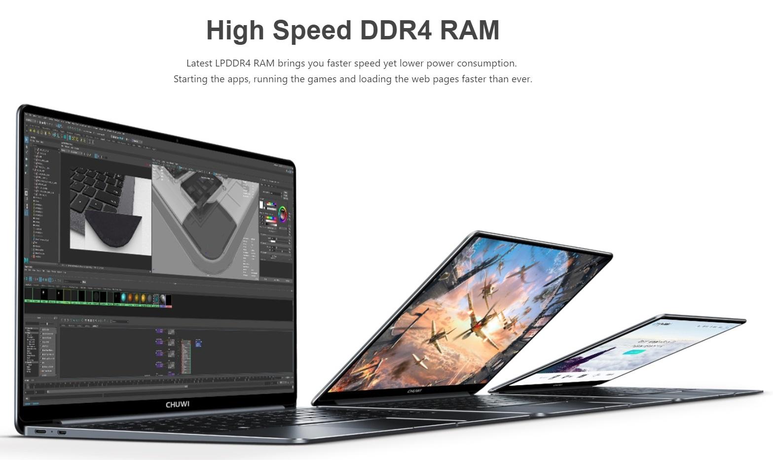 Chuwi Lapbook Pro - chip N4100/8G Ram/256G SSD