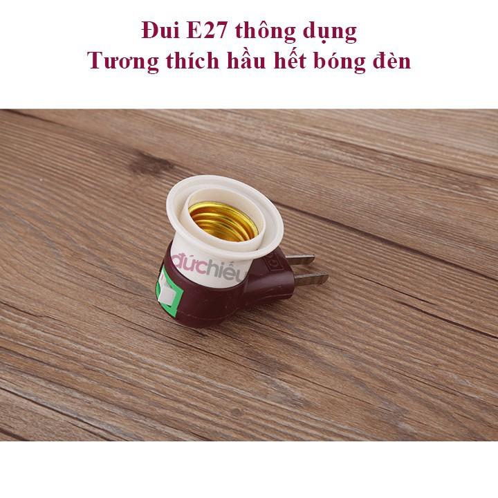 Bộ 2 đuôi đèn có công tắc chuôi E27