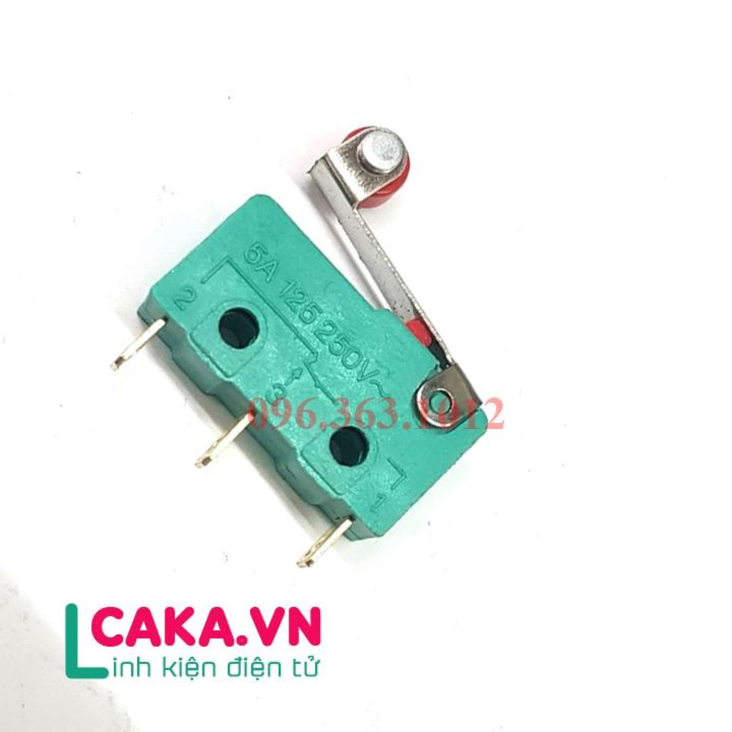 Công tắc hành trình 5A 250V có bánh xe