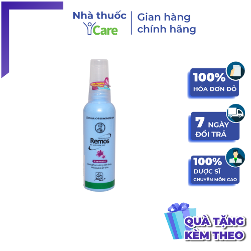 XỊT CHỐNG MUỖI, CÔN TRÙNG ĐỐT- REMOS 60ml