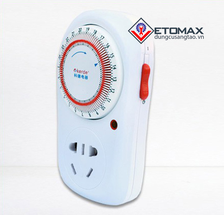 Ổ cắm hẹn giờ lập trình cơ Kerde TW-E05