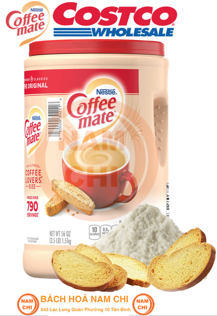 Bột Béo Pha Cà Phê Nestle Coffee Mate 1.5 kg - Hàng Nhập Khẩu Mỹ