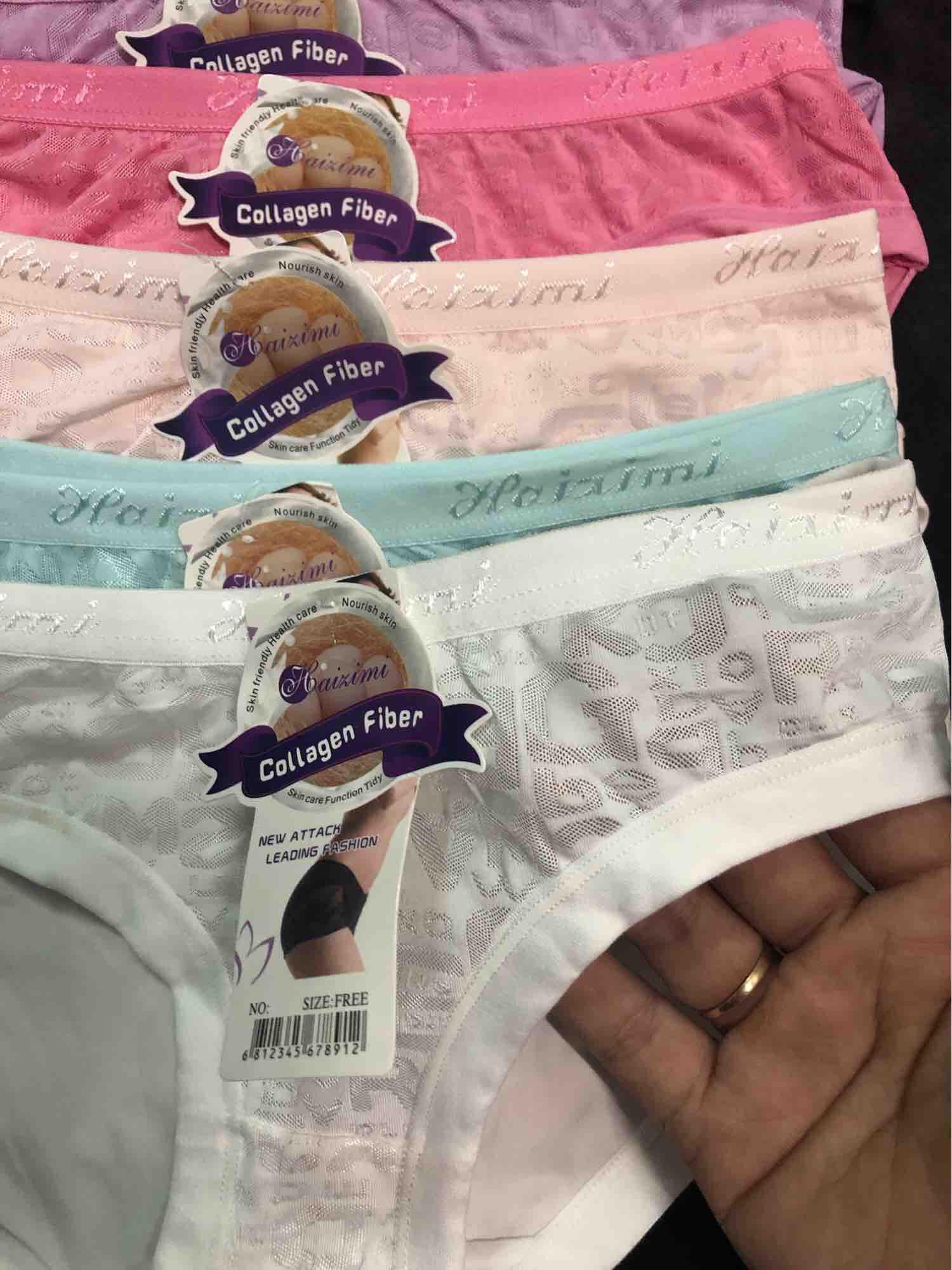 Combo 10 quần lót nữ cotton gấm (VN.1214)