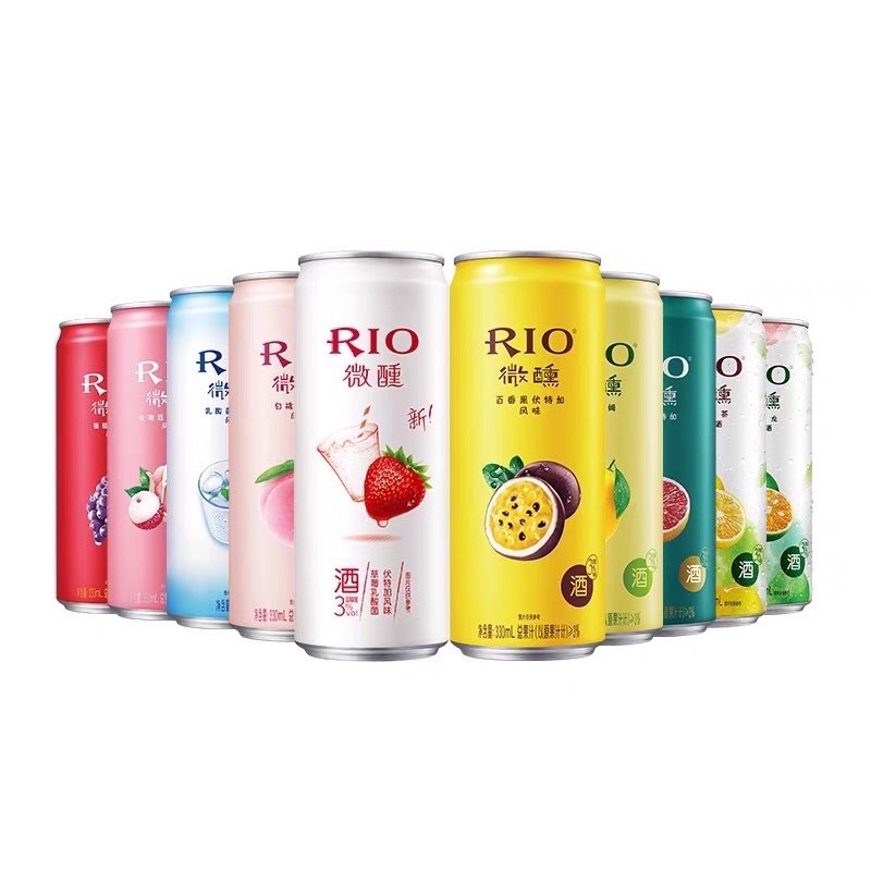 Nước Trái Cây Lên Men RIO Lon - Ăn Vặt 492
