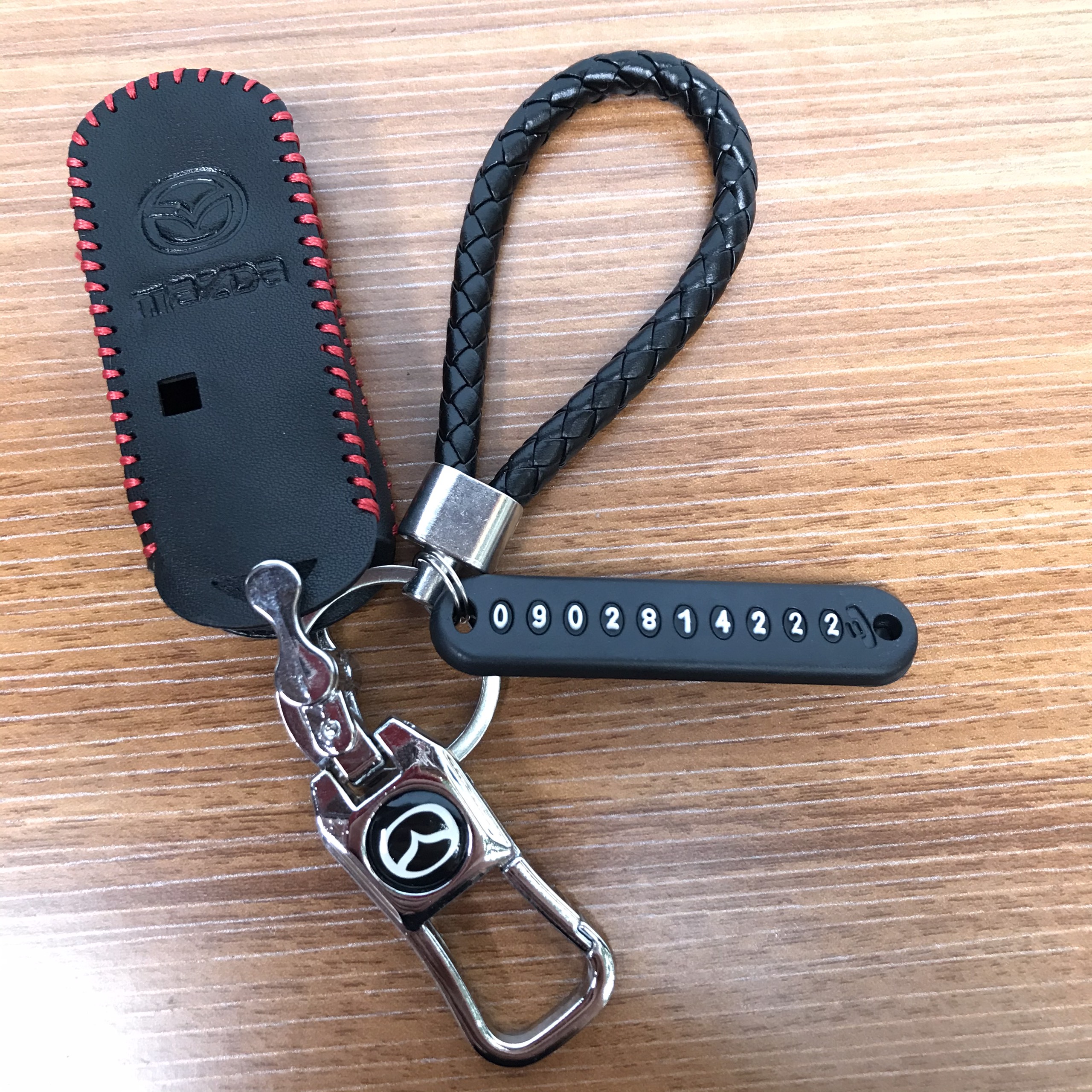 Bao da chìa khóa Mazda 2,3,6,CX5,CX8