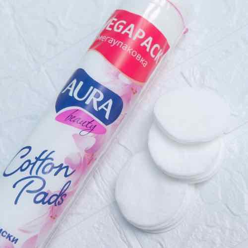 [HCM]Bông tẩy trang Aura Cotton Pads 150 miếng