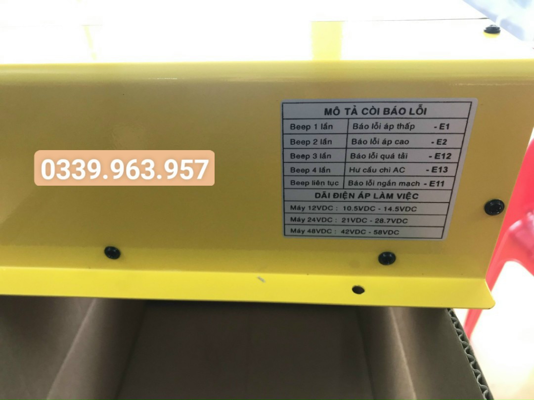 Bộ Kích Điện Sin Chuẩn DC-AC (Pure Sine Wave) DA 12V / 24V 600W - (PDC-TECH)