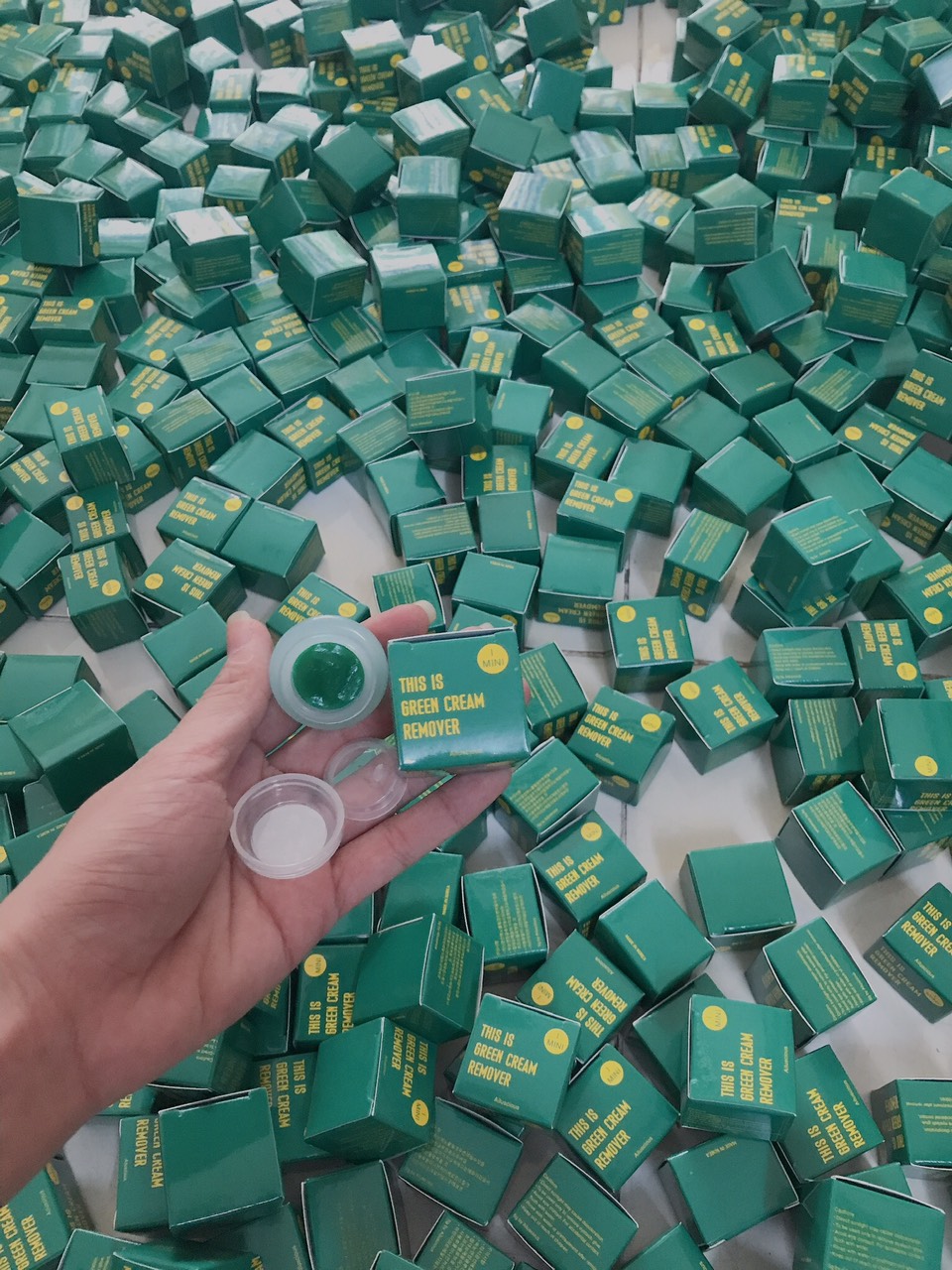 [HCM]Sáp tháo mi (vàng hồng) Sáp tháo mi Hàn Quốc 5g