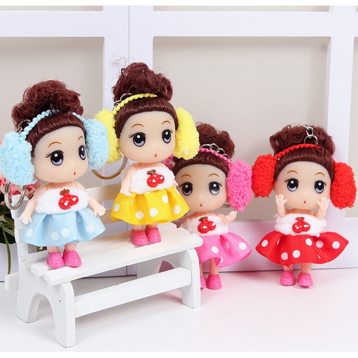 [HCM]MÓC KHÓA BÚP BÊ 9CM BABIE