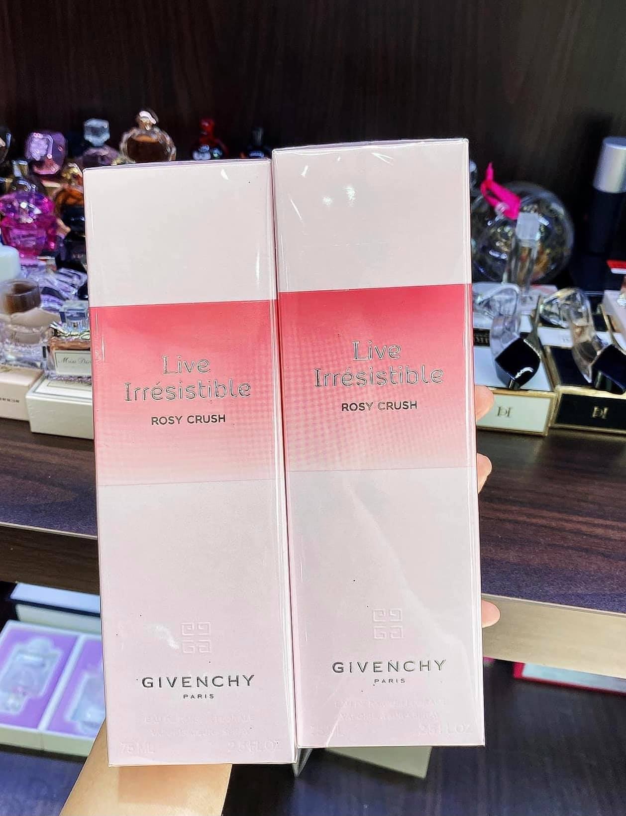 Nước Hoa Givenchy Live Irresistible Rosy Crush 75Ml