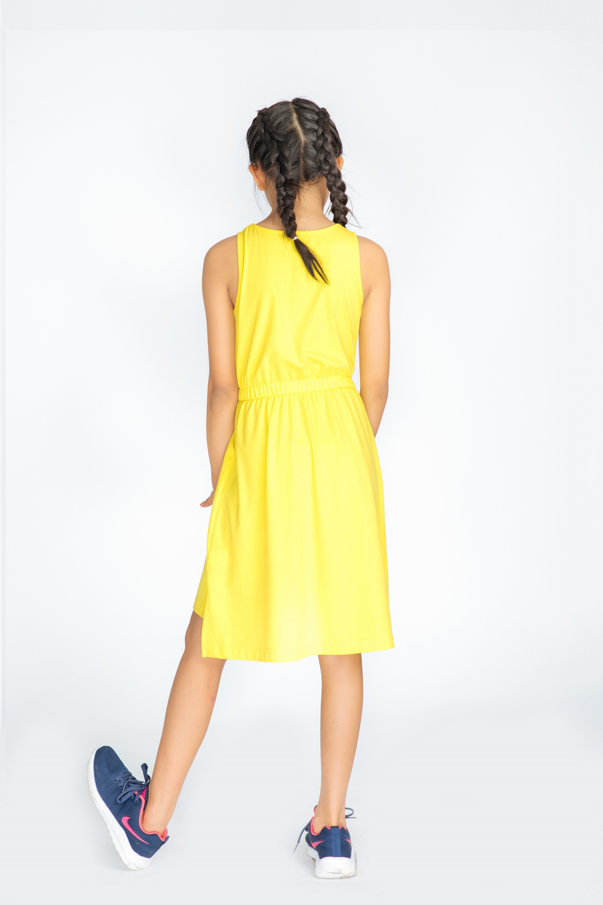 Áo Đầm Bé Gái MDK- Printed easy dress