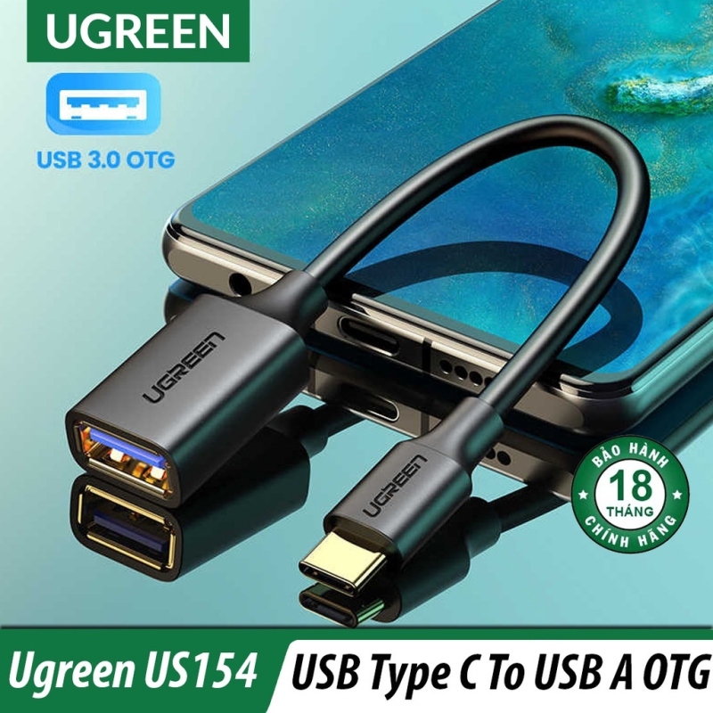 Bảng giá Cáp chuyển Type-C ra USB Hỗ trợ OTG cao cấp UGREEN US154- Hàng Chính Hãng Phong Vũ