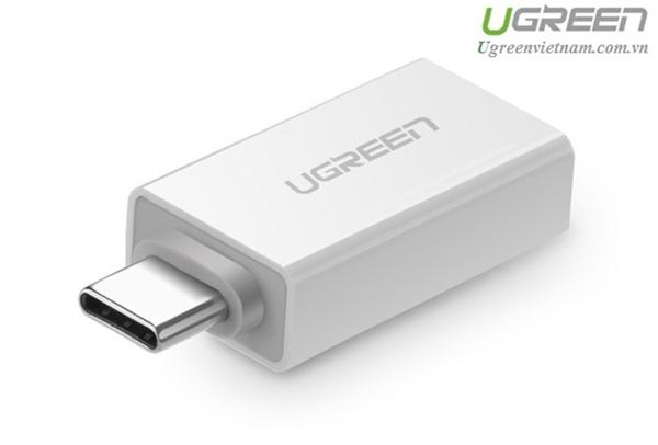 Đầu chuyển đổi usb type-c to usb 3.0 ugreen 30155 chính hãng