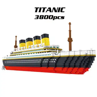 a toy titanic