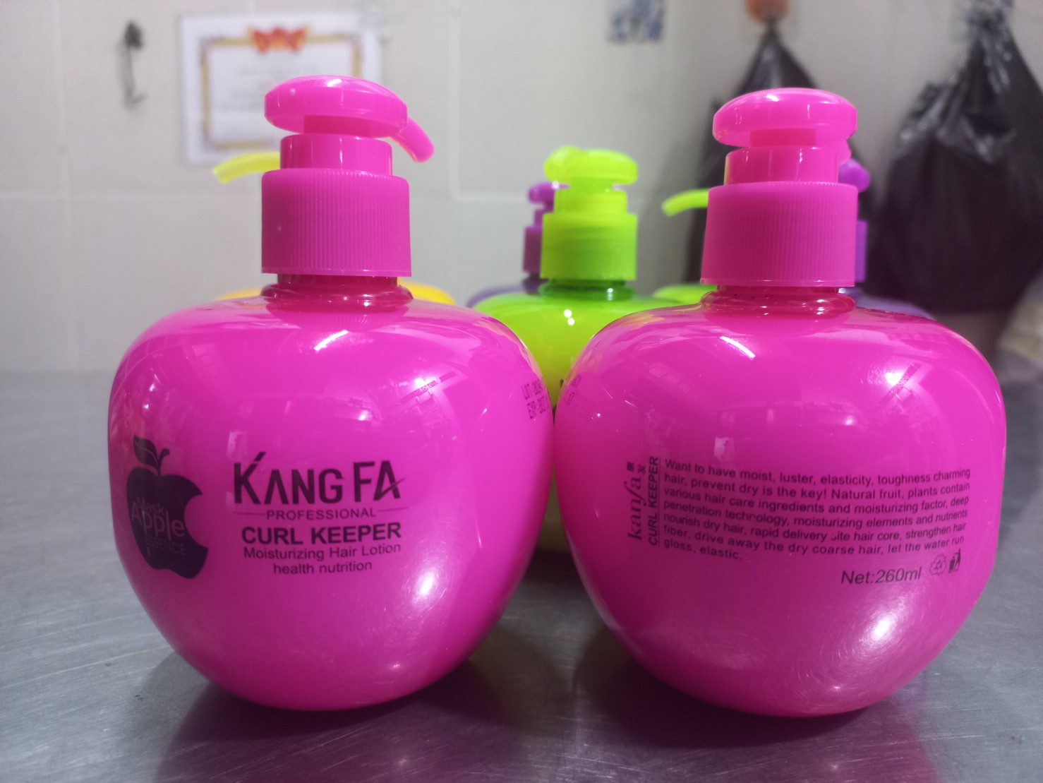 Gel tạo kiểu tóc xoăn trái táo