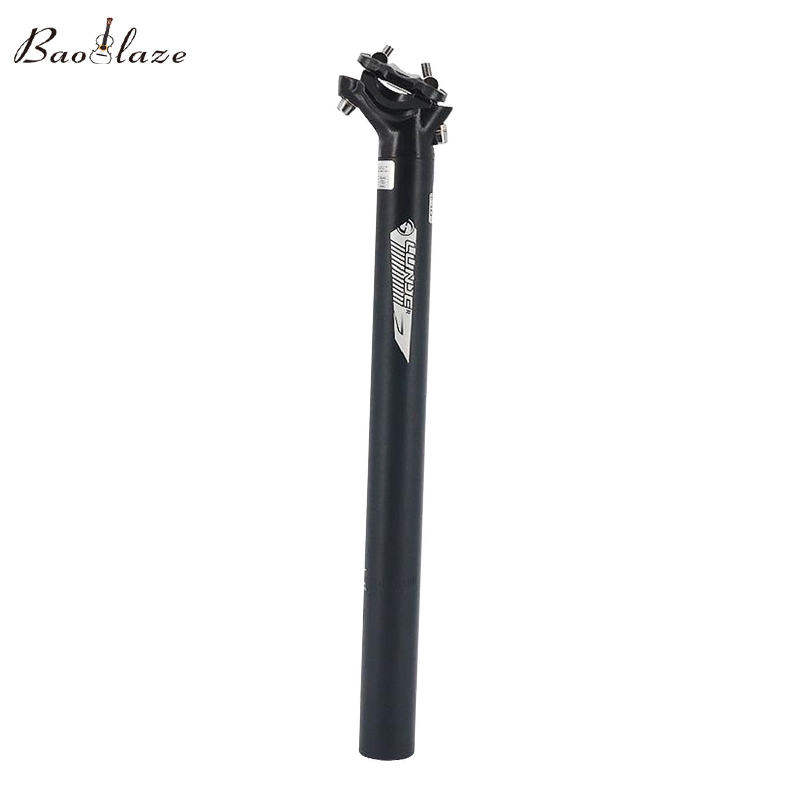 Baoblaze cọc yên xe đạp hợp kim nhôm 15.75 inch với kẹp điều chỉnh siêu nhỏ ống trụ yên xe đạp đường trường leo núi