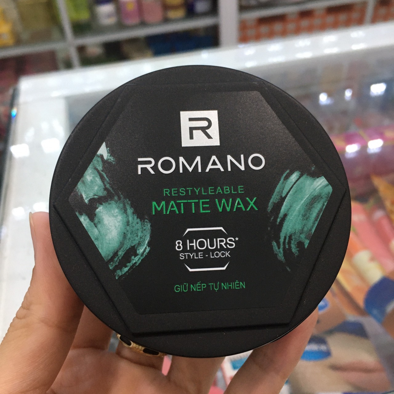 Sáp Vuốt Tóc ROMANO Dành Cho Nam mẫu mới