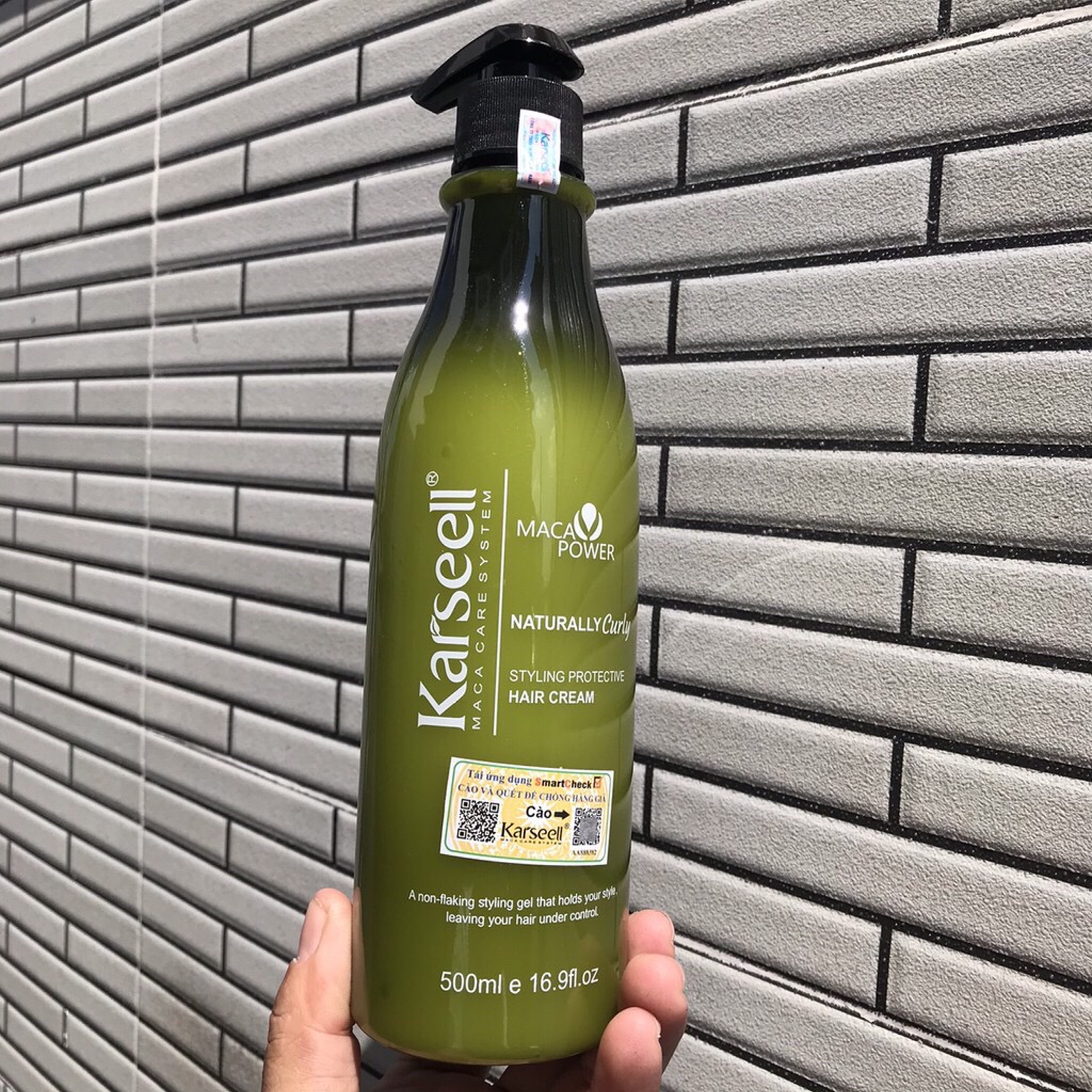 [HCM]Gel bóp tóc uốn xoăn Karseell Naturally Curly 500ml