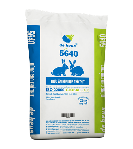 Thức ăn cho thỏ bọ ú cám thỏ De Heus túi 1kg
