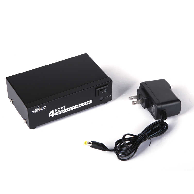 Bộ chia AV (Audio Video) ra 4 cổng MT-104AV