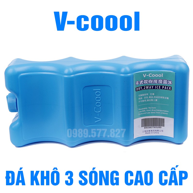 Đá khô giữ nhiệt, giữ lạnh vcool cao cấp chính hãng